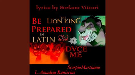 Lion King Scar Be Prepared Lyrics