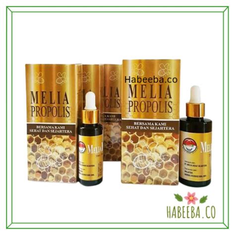 Jual Propolis Melia 1 Botol 55 Ml 33 Ml Botolan 6 Ml Kemasan