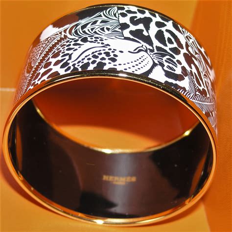 Jaguar Quetzal Hermes Xl Enamel Bangle Ghw It S All Goode