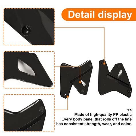 For Suzuki DRZ400 E ES Black Complete Plastic Kit Fender Fairing Kit EBay