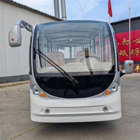 Approved Seats Tourist Electric Sightseeing Car Bus For Outdoor