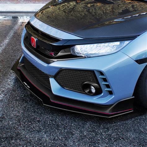 Street Aero S Fsa Hon Sa Front Splitter Honda Civic Type R