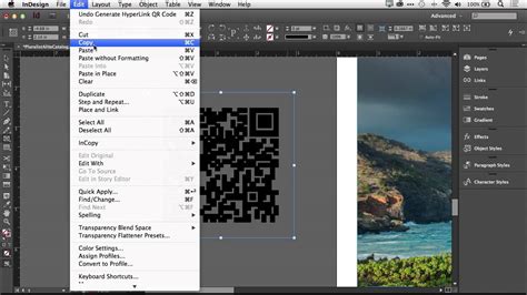 Create QR Codes in Adobe InDesign CC - YouTube