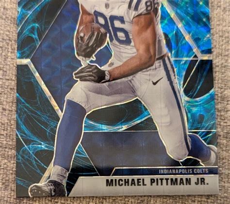 Michael Pittman Jr Panini Mosaic Genesis Prizm Sp Rc Colts