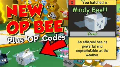 Bee swarm simulator wiki windy bee