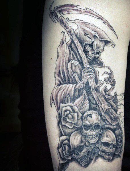 40 Grim Reaper Tattoo Designs And Meaning The Trend Spotter