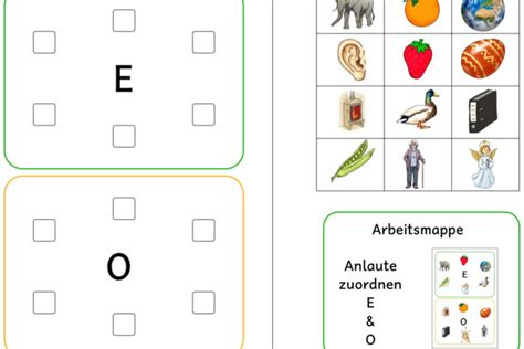 Aufgabenmappe Anlaute A Und M Bilder Zuordnen Gpaed De