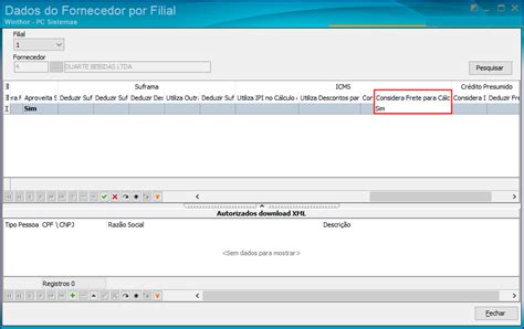 WINT O Que Fazer Para Que O Frete CIF Seja Considerado No Calculo Da