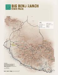 Big Bend National Park map - Big Bend National Park TX • mappery