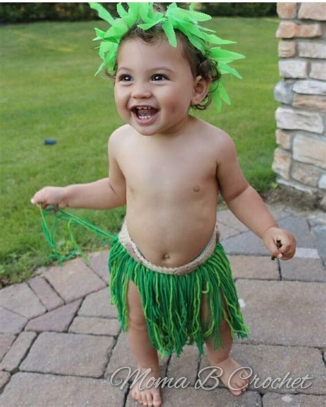 Crochet Maui Costume Maui Skirt Only Toddler Maui Costume