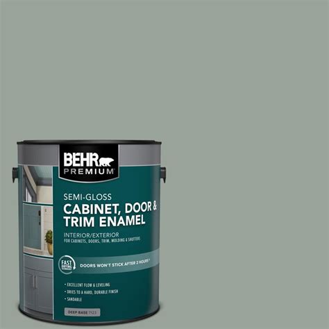 Behr Premium 1 Gal N410 4 Natures T Semi Gloss Enamel Interior