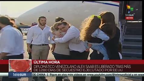 Alex Saab llegó a Venezuela Jorge Rodríguez y Cilia Flores lo reciben