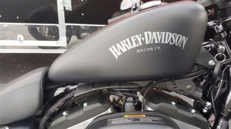 Sell Harley Davidson Oem Gas Tank For Iron Sportster 883 Xl883n Black Denim In Bethesda