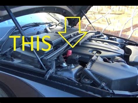 Bmw Windscreen Washer Top Up Youtube