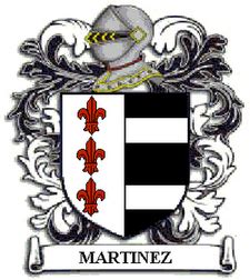 Martinez Family Crest - Martinez Crest Cufflinks – Heraldic Jewelry