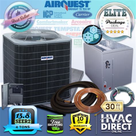 4 Ton 13 8 SEER2 AirQuest Heil By Carrier AC Condenser Coil Install