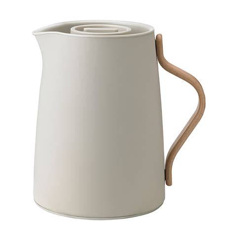 Stelton Emma Vacuum Jug For Tea Soft Sand Finnish Design Shop