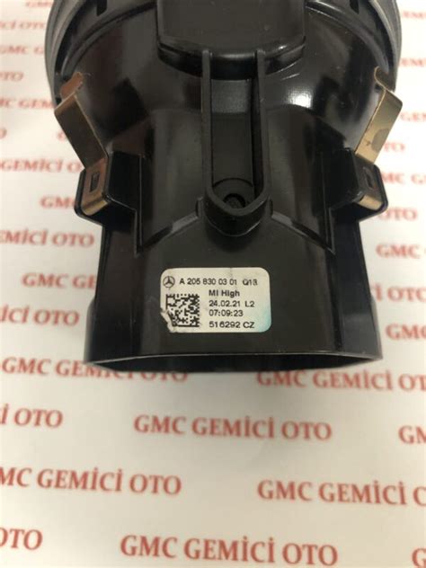 A2058300301 MERCEDES W205 C KLİMA KALORİFER HAVALANDIRMASI GMC GEMİCİ OTO