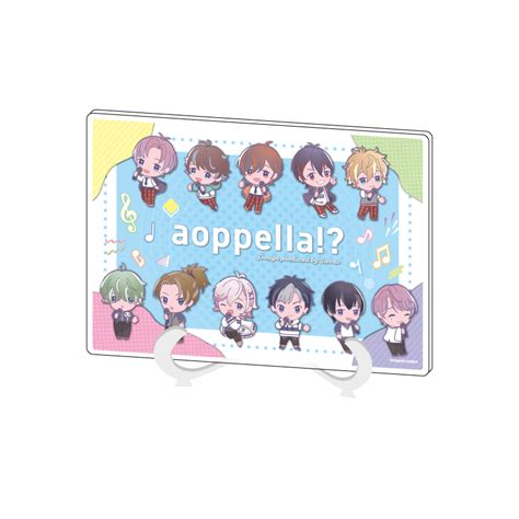 アクリルアートボード A5サイズ アオペラ aoppella Design produced by Sanrio 01 集合デザイン