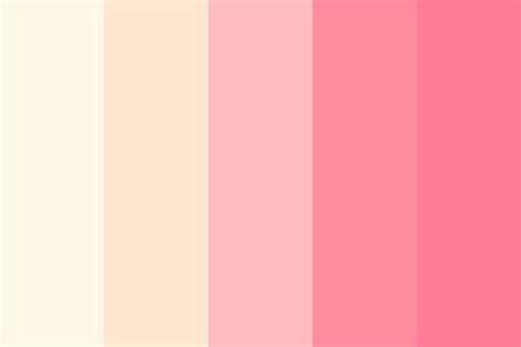 Strawberry Peach Lemonade Color Palette By Cinna Mon Peach Color