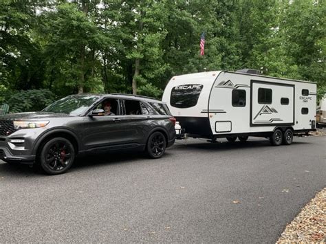 How Well Does The Ford Explorer Tow A Camper Trailer Off