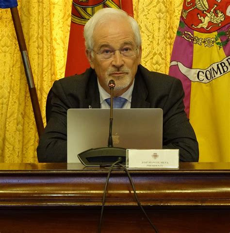 Intervenção inicial do presidente José Manuel Silva Reunião de Câmara