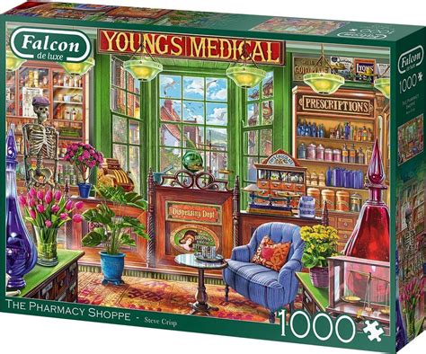 Falcon De Luxe Legpuzzel The Pharmacy Shoppe 1000 Stukjes