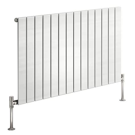 Reina Flat Horizontal Single Panel Designer Radiator Ral Colour Options