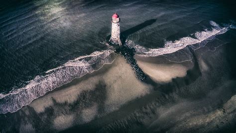 Talacre Beach, Wales - Drone Photography