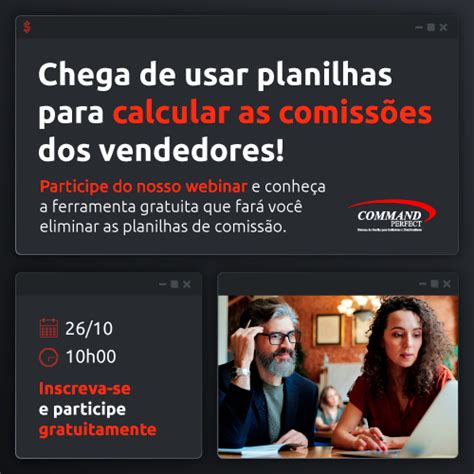 Webinar Regras De Comiss O Command Perfect