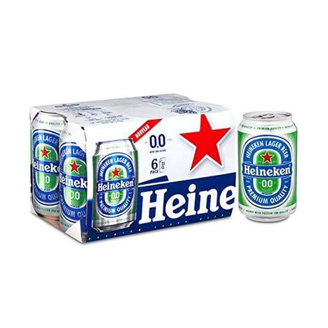 Heineken Heineken 00 0 00 Le Pack De 6 Bouteilles De 33cl Les Sans