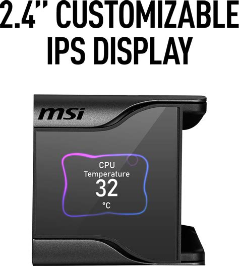 Buy Msi Meg Coreliquid S Aio Cpu Liquid Cooler Ips Display