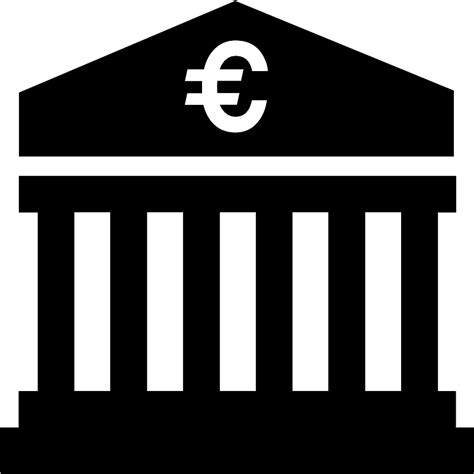 European Bank Monetary Fund Central Bank Euro Vector Svg Icon Svg Repo