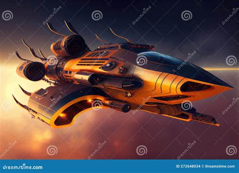 Futuristic Spaceship Designs