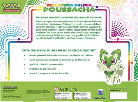 Pokégraph on Twitter Visuels du coffret Pokémon Collection Paldéa de