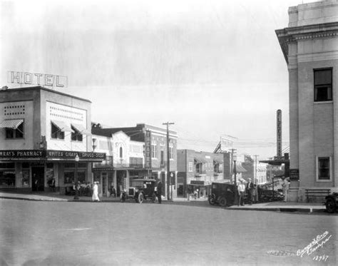 Florida Memory Street Scene Haines City Florida Haines City