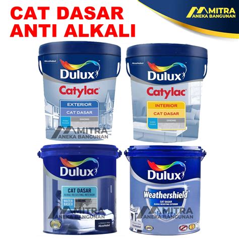 Jual Cat Dasar Tembok Anti Alkali Dulux Weathershield Catylac Alkali