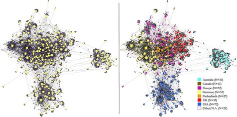 A Left Network Of Market Trades Between Drug Buyers Blue And