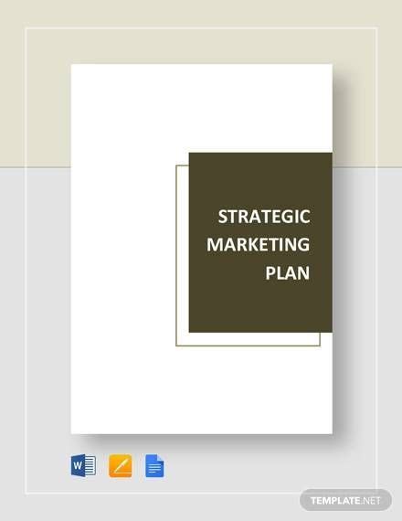 20 Marketing Plan Template Google Docs