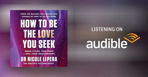 How To Be The Love You Seek Audiobook Free With Trial