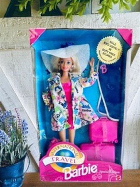 Mattel 90s Barbie Travel Barbie International Barbie Etsy