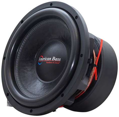 American Bass 12 HD Series 4000W Dual Ohm Subwoofer HD 12 D2