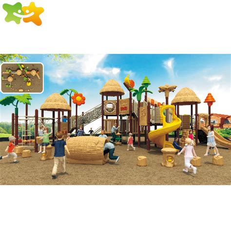 Interactive Playground Equipment Slide Sets Children Large Outdoor