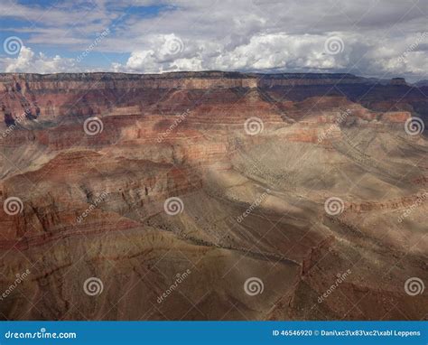 Aerial view grand canyon stock photo. Image of desert - 46546920