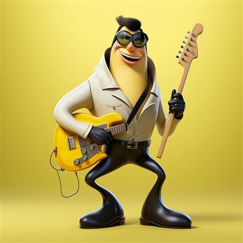 Premium Photo | Funny cartoon of banana