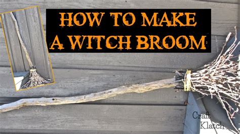 Witch Broom Craft