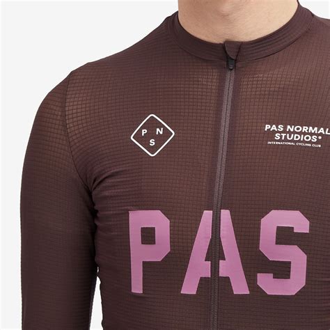 Pas Normal Studios Pas Mechanism Pro Long Sleeve Jersey Dark Red End