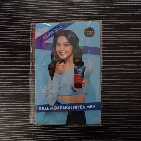 Jual Photocard PC JKT48 X Nivea Men Gracia Shopee Indonesia