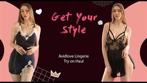 Babydoll Lingerie Nightdress Try On Haul Avidlove Ft Jenna Cross