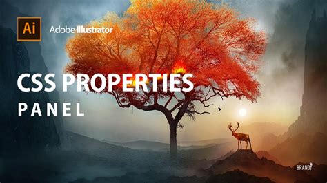 How To Use Css Properties Panel In Adobe Illustrator Youtube